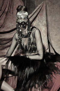 Photography Leonardo V, Amen Couture, Mask Hand Made by Leonardo V