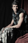 Photography Leonardo V, Amen Couture Dress,Fur & bracelet by Adela Romero@ Livia Gregoretti Showroom@Milan