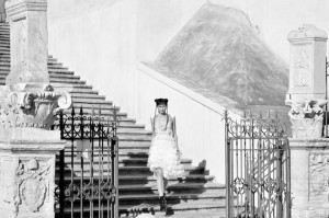Total look Haute Couture Jamal Taslaq; Photography Leonardo V
